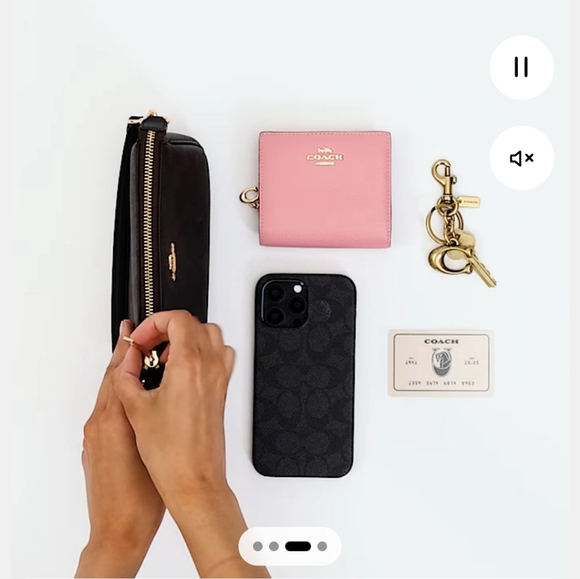 New! Happy New Year, Nolita 19 with Snake π Charm in Gold/Ruby - Picture 3 of 5